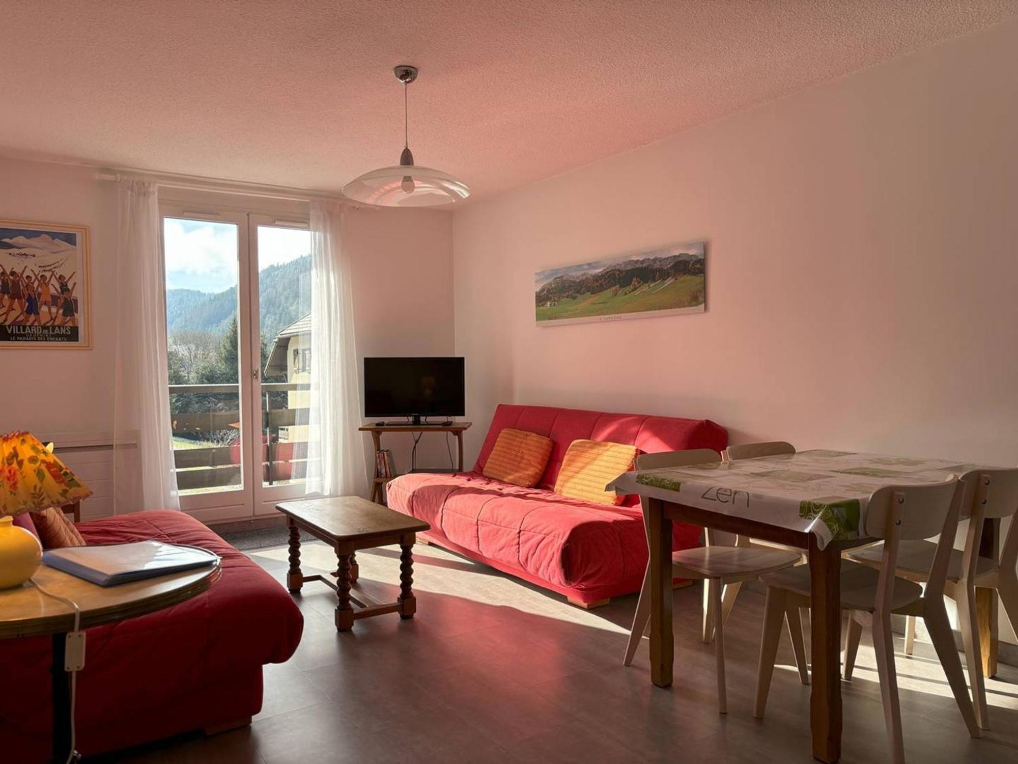 Appartement Cosy, Balcon Sud, 2 Chambres, Parking Gratuit A 10 Min Du Centre Et Proche Ski ! - Fr-1-548-4 Villard-de-Lans Kültér fotó