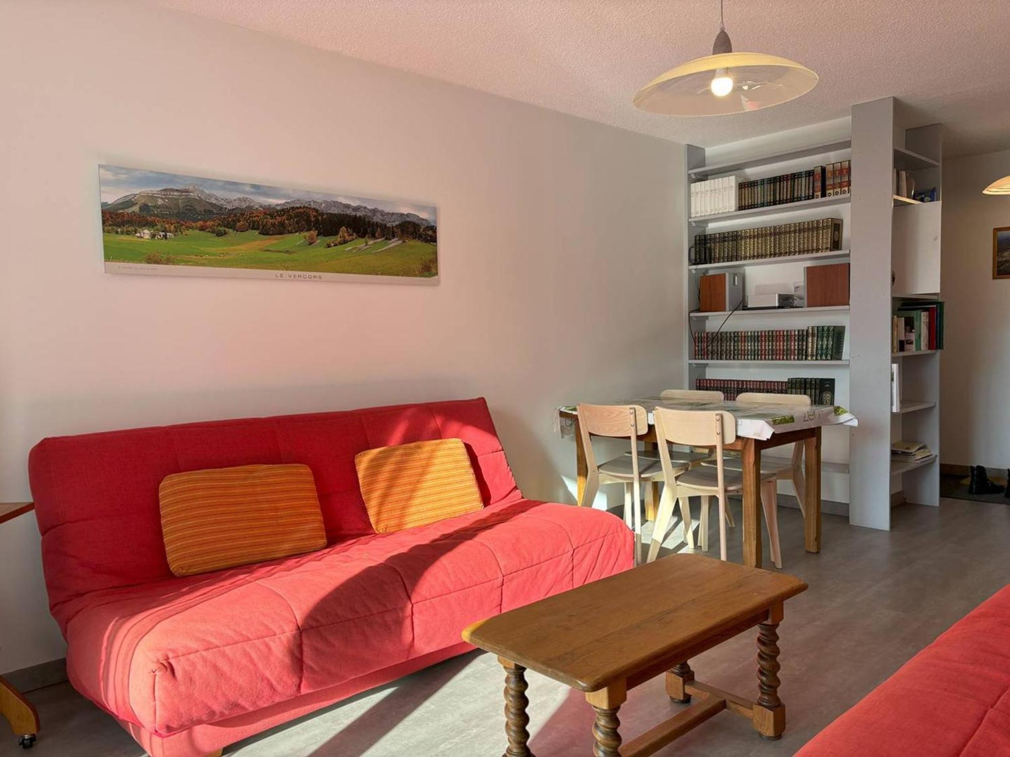 Appartement Cosy, Balcon Sud, 2 Chambres, Parking Gratuit A 10 Min Du Centre Et Proche Ski ! - Fr-1-548-4 Villard-de-Lans Kültér fotó